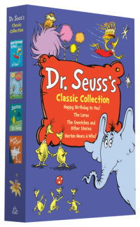 Cover of Dr. Seuss\'s Classic 4-Book Boxed Set Collection