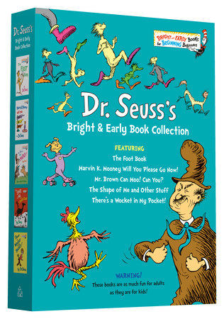 Little Green Box of Bright and Early Board Books: Fox in Socks; Mr. Brown Can Moo! Can You?; There's a Wocket in My Pocket!; Dr. Seuss's ABC [Book]