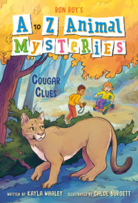 Book cover for A to Z Animal Mysteries #3: Cougar Clues