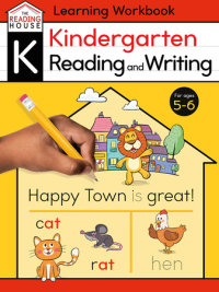 Book cover for Kindergarten Reading & Writing (Literacy Skills Workbook)