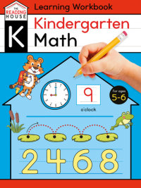 Book cover for Kindergarten Math (Math Skills Workbook)