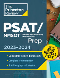 Book cover for Princeton Review PSAT/NMSQT Prep, 2023-2024