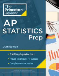 Cover of Princeton Review AP Statistics Prep, 20th Edition