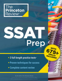 Cover of Princeton Review SSAT Prep cover