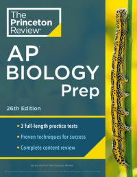 Cover of Princeton Review AP Biology Prep, 26th Edition cover
