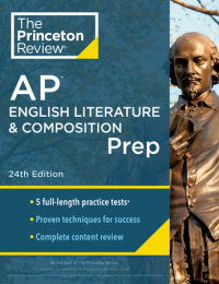 Cover of Princeton Review AP English Literature & Composition Prep, 24th Edition