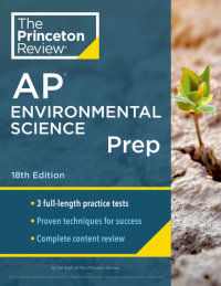 Cover of Princeton Review AP Environmental Science Prep, 18th Edition cover