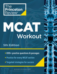 Book cover for Princeton Review MCAT Workout, 5th Edition