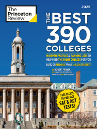 Cover of The Best 390 Colleges, 2025