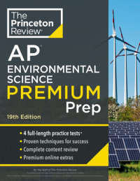 Cover of Princeton Review AP Environmental Science Premium Prep, 19th Edition