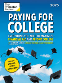 Book cover for Paying for College, 2025