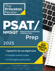 Princeton Review PSAT/NMSQT Prep, 2025 