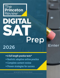 Book cover for Princeton Review Digital SAT Prep, 2026