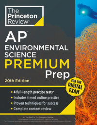 Book cover for Princeton Review AP Environmental Science Premium Prep, 20th Edition