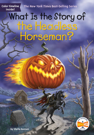 scary headless horseman coloring page