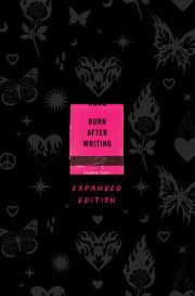 Burn After Writing Expanded Edition 