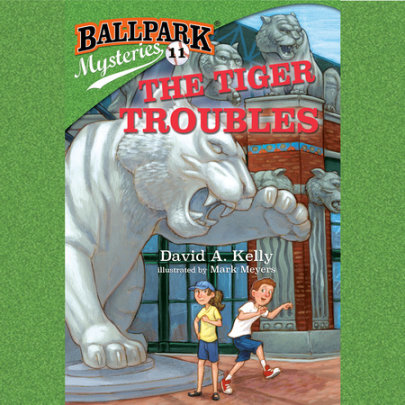 Ballpark Mysteries #11: The Tiger Troubles Cover