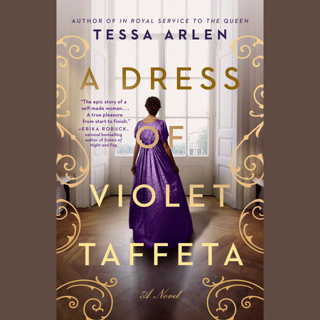 A Dress Of Violet Taffeta by Tessa Arlen