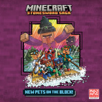 Cover of New Pets on the Block! (Minecraft Stonesword Saga #3) cover