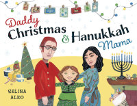 Book cover for Daddy Christmas and Hanukkah Mama