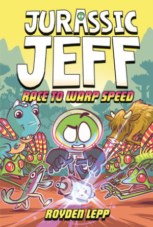Cover of Jurassic Jeff: Race to Warp Speed (Jurassic Jeff Book 2)