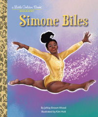 Book cover for Simone Biles: A Little Golden Book Biography