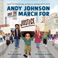 Book cover for Andy Johnson and the March for Justice