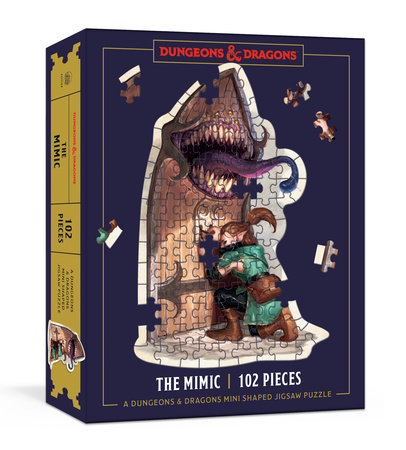 Dungeons & Dragons Mini Shaped Jigsaw Puzzle: The Mimic Edition ...