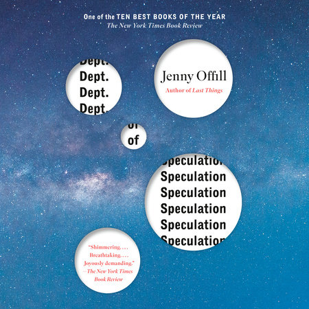 Dept. of Speculation by Jenny Offill