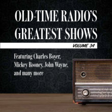 Old-Time Radio's Greatest Shows, Volume 34 Cover