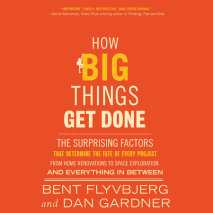 How Big Things Get Done cover big
