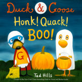 Duck & Goose, Honk! Quack! Boo! cover small