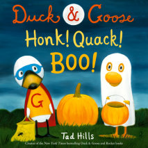 Duck & Goose, Honk! Quack! Boo! cover big