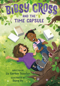 Book cover for Bibsy Cross and the Time Capsule