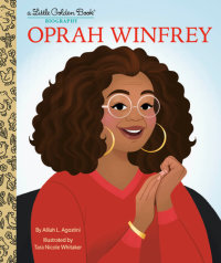 Book cover for Oprah Winfrey: A Little Golden Book Biography