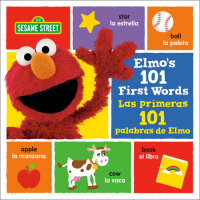 Book cover for Elmo\'s 101 First Words/Las primeras 101 palabras de Elmo (Sesame Street)