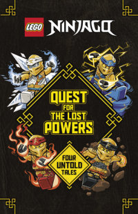 Book cover for Quest for the Lost Powers (LEGO Ninjago)