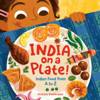 Book cover for India on a Plate!