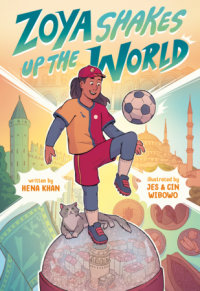Book cover for Zoya Shakes Up the World