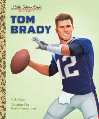 Cover of Tom Brady: A Little Golden Book Biography
