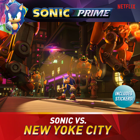 Sonic Prime Sticker & Activity Book, Sonic Wiki Zone