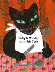 Today Is Monday board book 