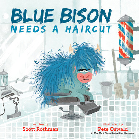 Blue Bison Needs a Haircut Cover