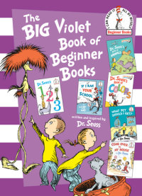 Book cover for The Big Violet Book of Beginner Books