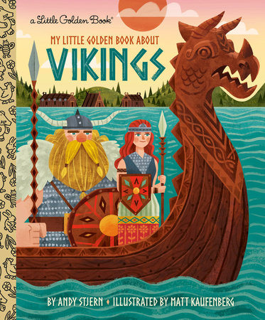 My Little Golden Book About Vikings