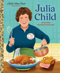 Book cover for Julia Child: A Little Golden Book Biography