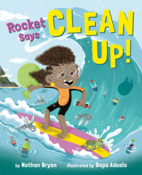 Book cover for Rocket Says Clean Up!