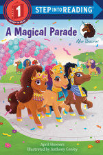 Afro Unicorn: A Magical Parade by April Showers; illustrated by Anthony  Conley