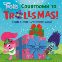 Book cover for Countdown to Trollsmas (DreamWorks Trolls)