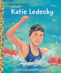 Book cover for Katie Ledecky: A Little Golden Book Biography